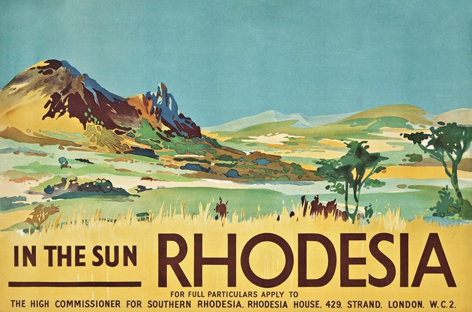 Overseas Travel Vintage Poster Shop UK