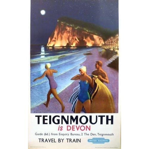vintage original railway posters