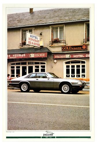 Vintage 1980's Jaguar XJS Advertisement Poster A3/A4
