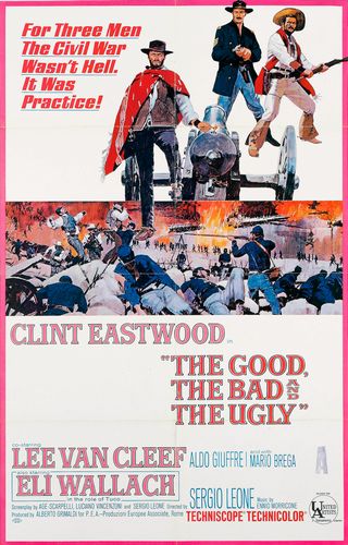Vintage The Good, The Bad and The Ugly Movie Poster Reprint A3/A4