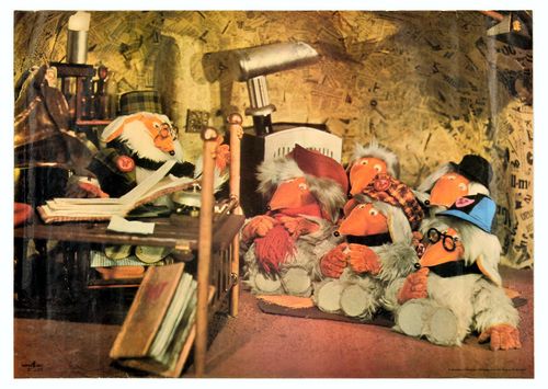 Vintage 1970's The Wombles BBC Promotional Poster Reprint A3/A4