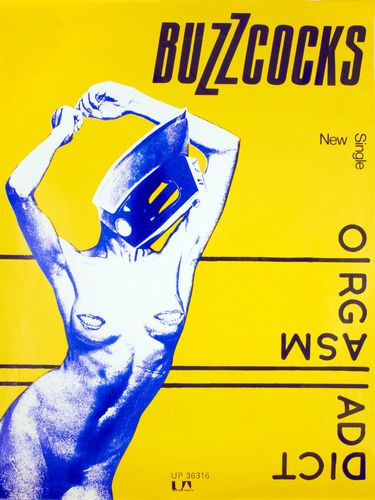 Vintage Buzzcocks Orgasm Addict Music Promo Poster Reprint A3/A4