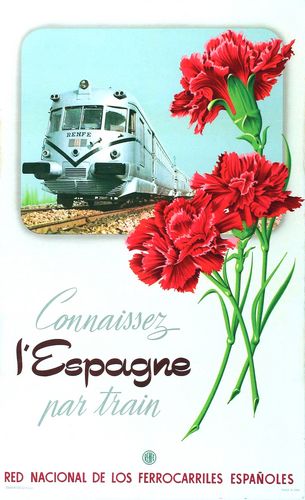 Vintage Spanish Railways Tourism Poster Reprint A3/A4