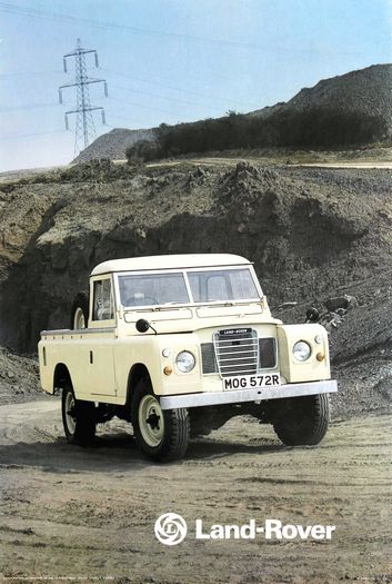 Vintage Land Rover All Terrain Vehicle Advertisement Poster Print A3/A4