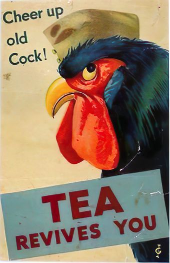 Vintage Tea Revives You Advertisement Poster Print A3/A4