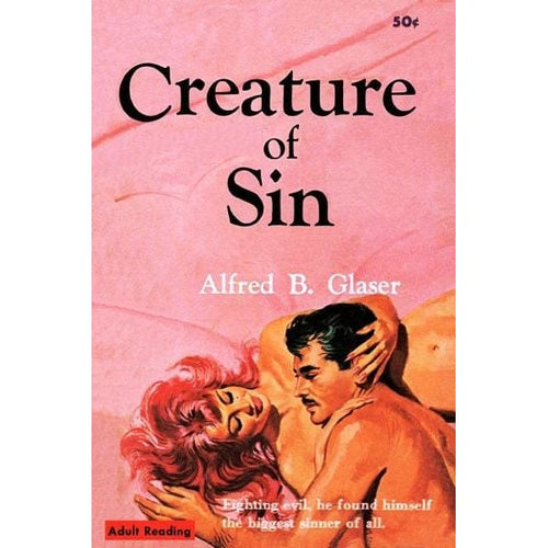 1950s Pulp PB Book Cover Art Creature Of Sin A3 Poster 