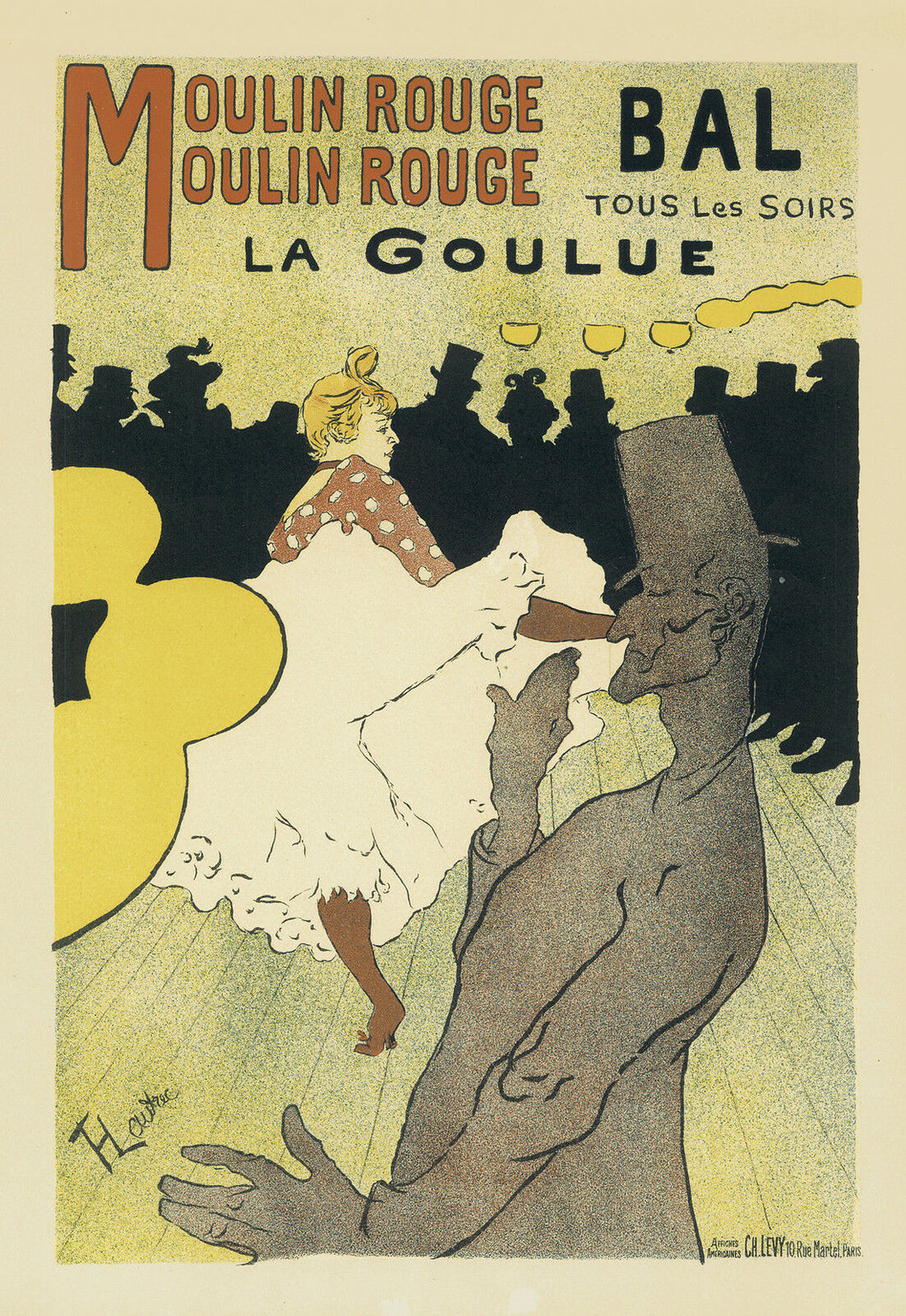 Moulin Rouge by Toulouse Latrec Poster A3 / A2 Print