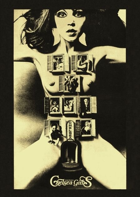 CHELSEA GIRLS 1966 UNDERGOUND ANDY WARHOL STARRING NICO A3 / A2  POSTER REPRINT