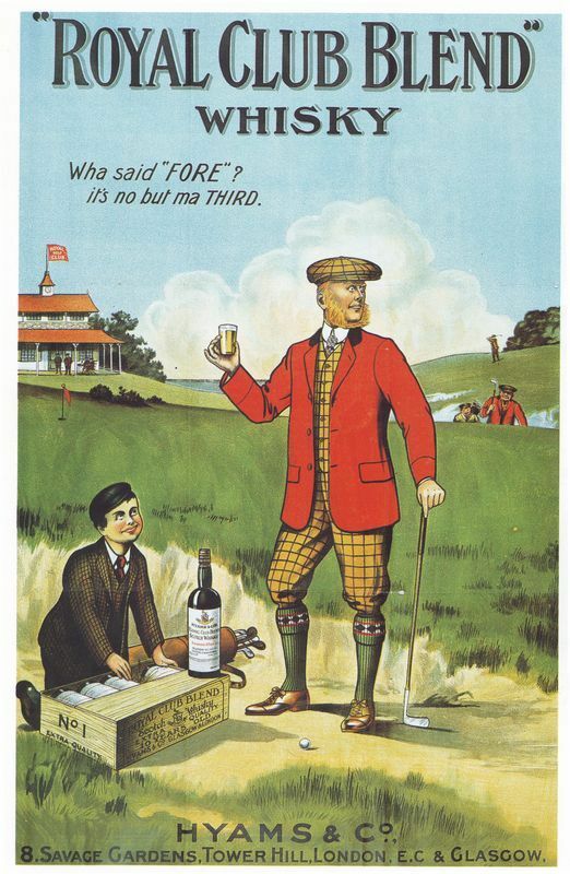 1908 Whisky Advertisement  Poster A3 / A2 Print