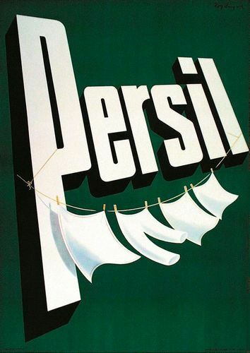 Vintage Persil Advertisement Poster Print A3/A4