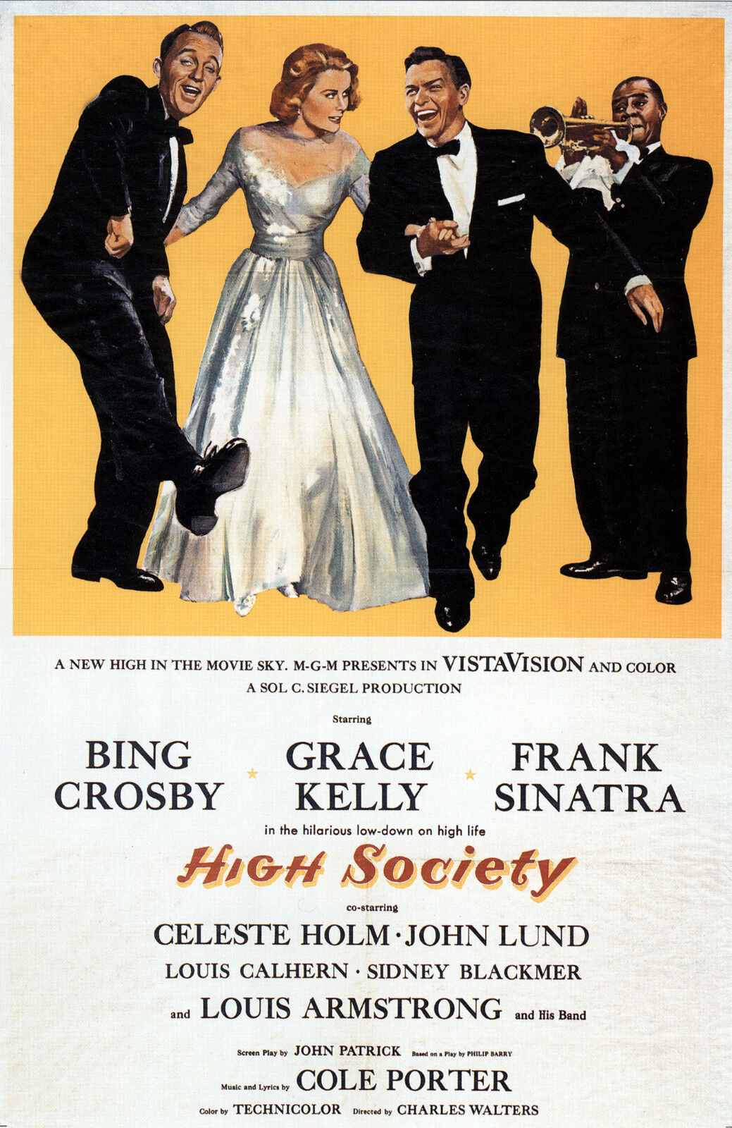 High Society Vintage Movie Poster A3 / A2 Print