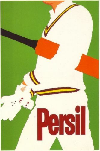 1970's Persil Washing Powder Ad A3 Poster Reprint