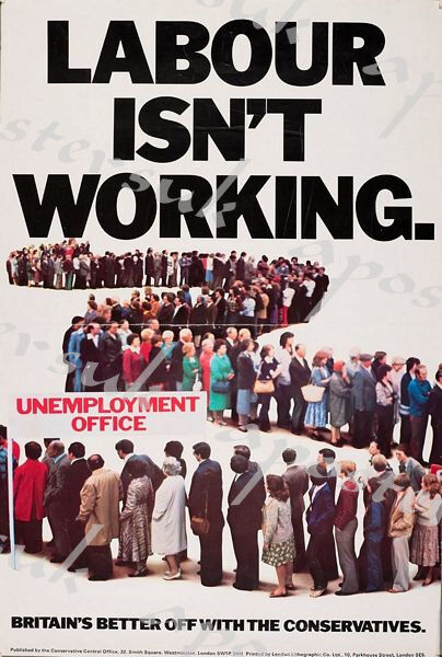 Labour Isn't Working Conservative Party Election Poster A3/A4 Print