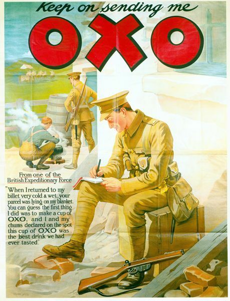 First World War Oxo Advertisement Poster A3/A2/A1 Print