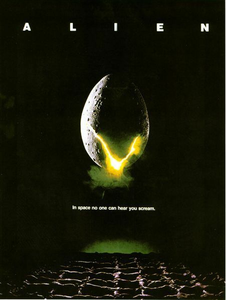 Vintage Alien Movie  Poster  A3/A2/A1 Print