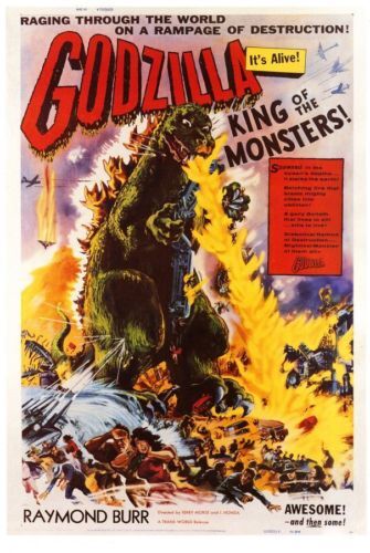 Godzilla King of the Monsters Movie A3 Poster Reprint