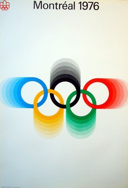 1976 Montreal Olympic Games Poster  A3 Print