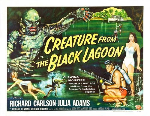 The Creature From The Black Lagoon Movie Poster A3 / A2 Print