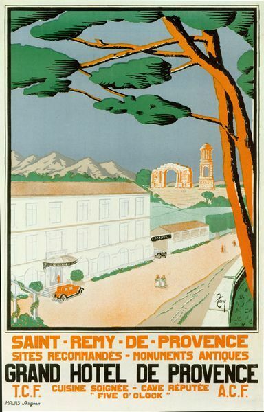 Vintage French Provence Tourism Poster A3/A2/A1 Print