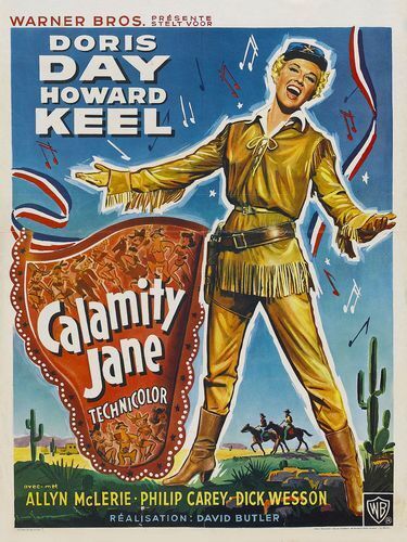 Doris Day Calamity Jane Movie Poster A3 / A2 Print