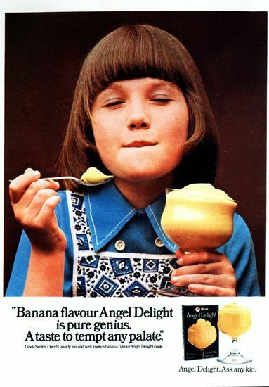 Vintage 1970s Angel Delight Advertisement Poster A3 Print