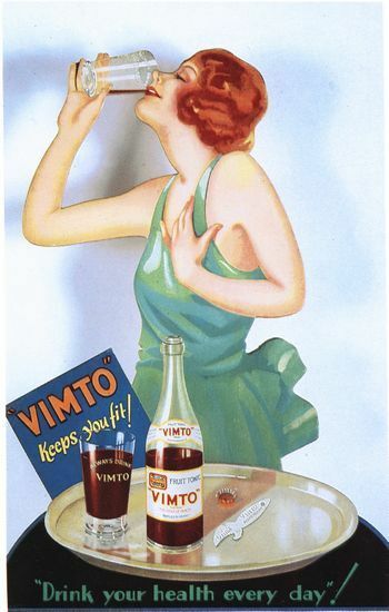 Vintage Vimto Advertisement Poster A3 Print