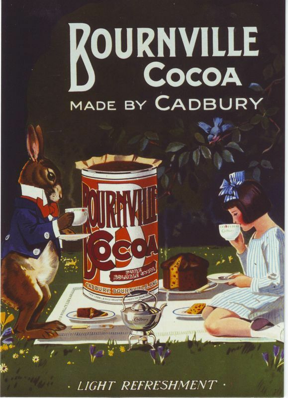 1930's Cadbury Bournville Advertising Poster A3 / A2 Print