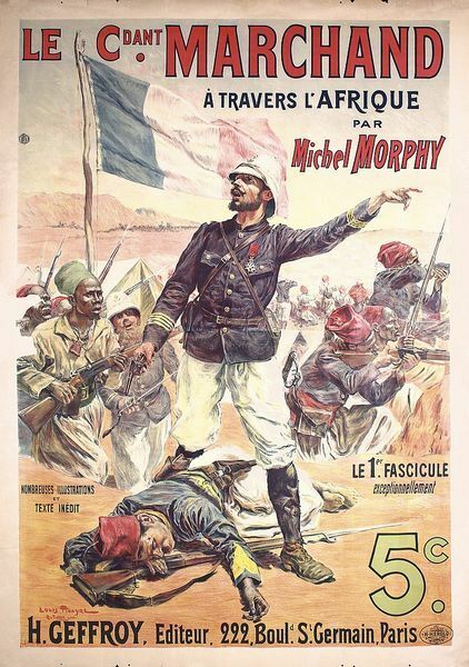 Vintage French Foreign Legion Book Cover  Poster A3 Print