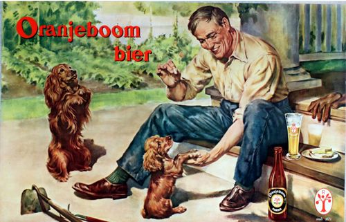 Vintage Oranjeboom Dutch Beer Advertisement Poster A3/A4