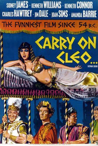 Vintage Carry On Cleo Movie Poster A3/A4