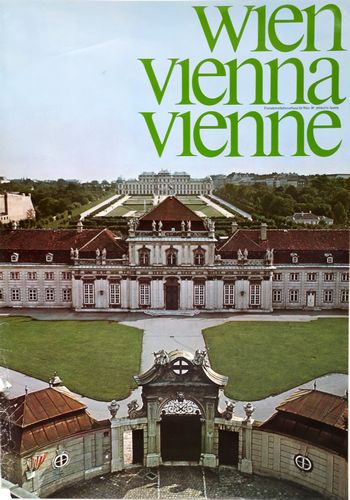 Vintage Visit Vienna Tourism Poster A3/A4