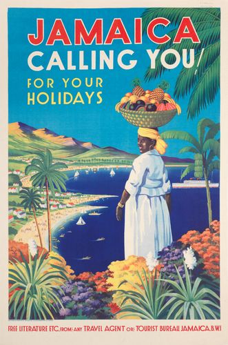 Vintage Jamaica Tourism Poster A3/A4