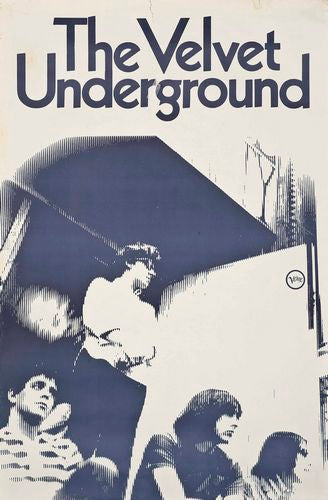 Vintage Velvet Underground Promotional Poster A3/A4
