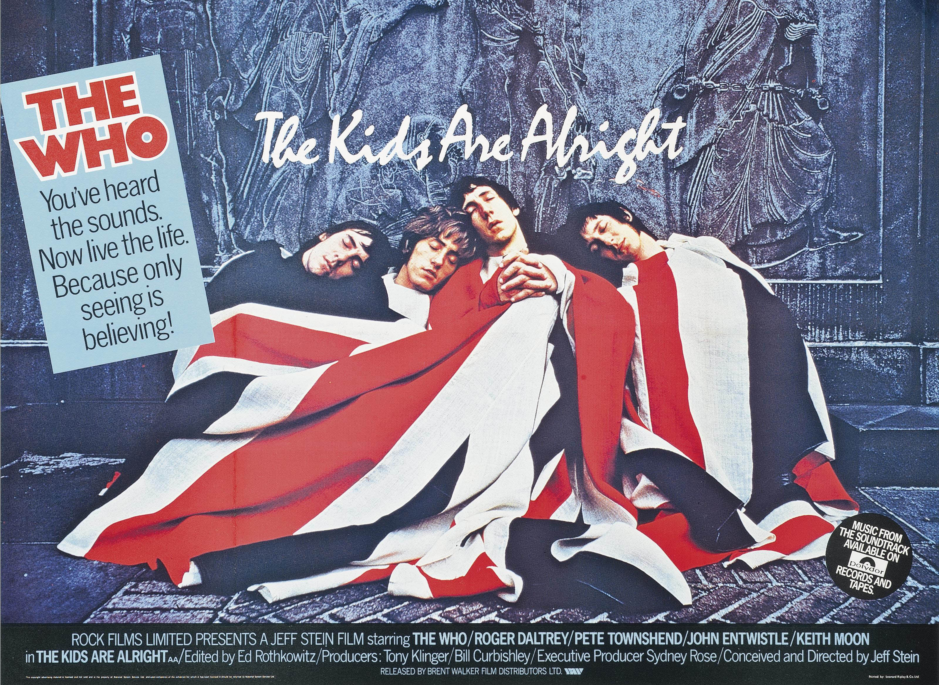 Vintage The Who The Kids Are Alright Movie Poster A3/A4 – Vintage ...