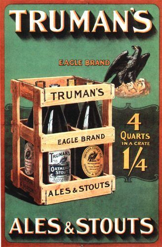 Vintage Trumans Ales Beer Advertising Poster A3/A2 Print