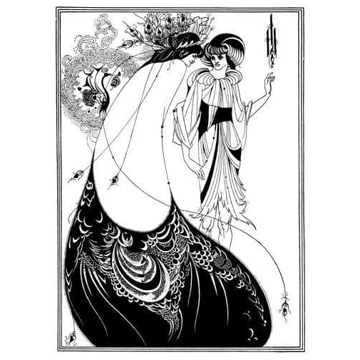 Aubrey Beardsley Salome Illustration From Wilde’s Play The 