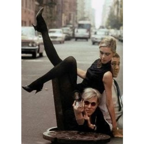 Edie Sedgwick Andy Warhol 1965 Factory Girl A3 Colour Photo 
