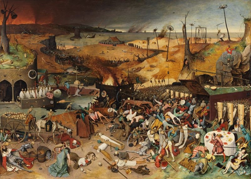 The Triumph of Death by Pieter Brueghel A3/A2/A1 Art Print/Canvas