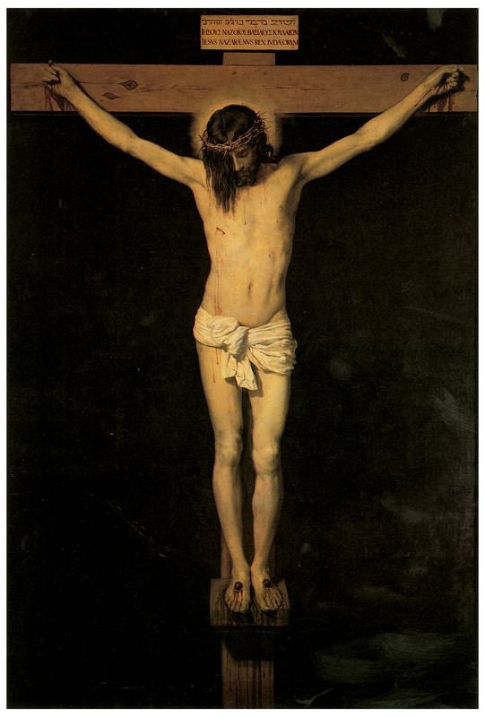 Christ On The Cross by Diego Velazquez A3/A2/A1 Art Print/Canvas