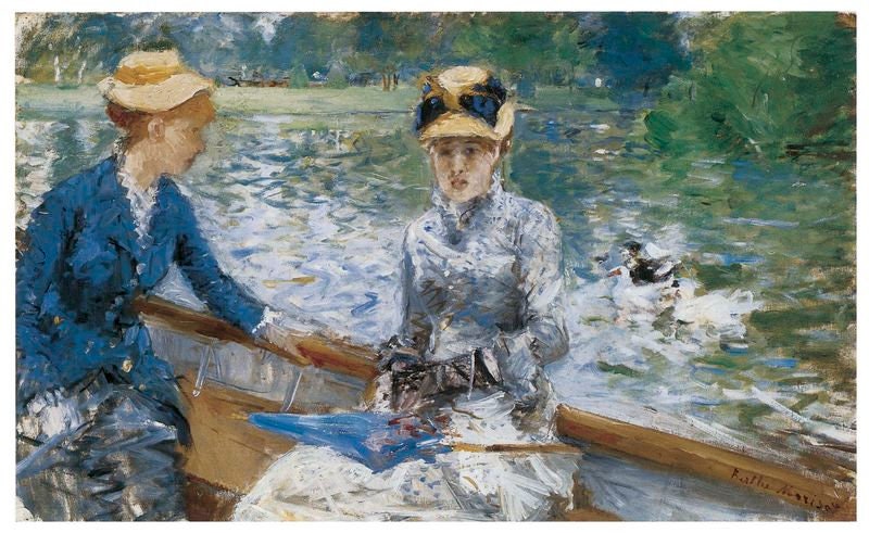 Summers Day by Berthe Morisot A3/A2/A1 Art Print/Canvas