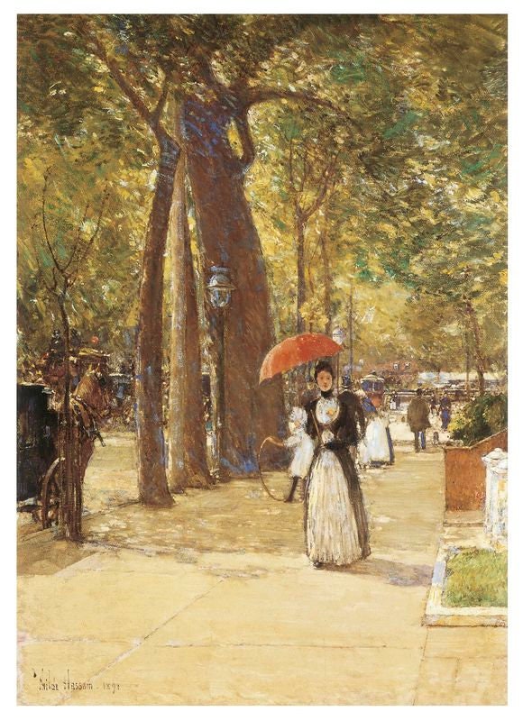 Fifth Avenue at Washington Square by Childe Hassam A3/A2/A1 Art Print/Canvas