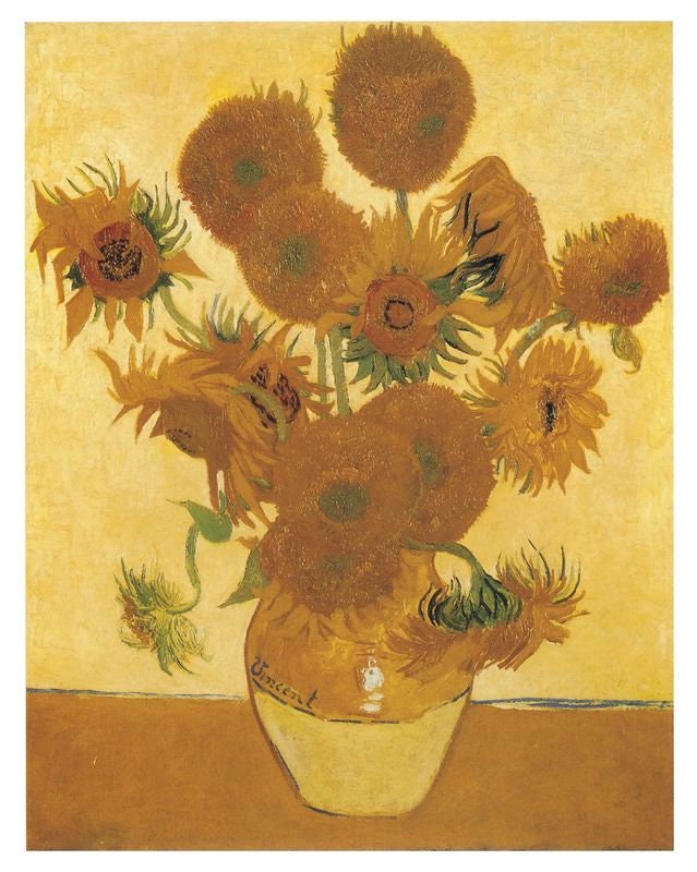 Sunflowers by Vincent Van Gogh A3/A2/A1 Art Print/Canvas