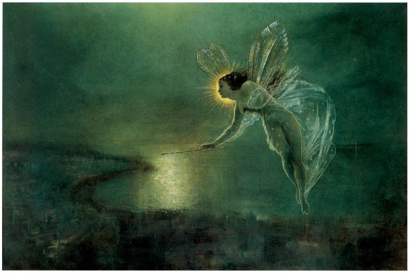 Spirit of the Night by John Grimshaw A3/A2/A1 Art Print/Canvas