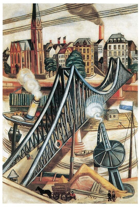 The Iron Bridge by Beckmann A3/A2/A1 Art Print/Canvas