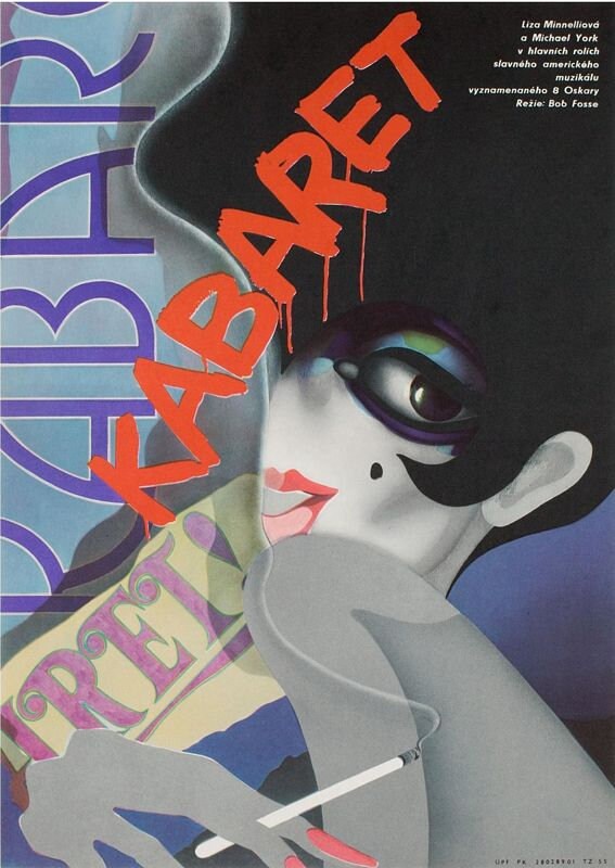 Vintage Cabaret Hungarian Movie Poster Print A3/A4