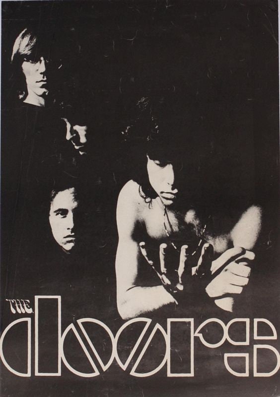 Vintage Iconic The Doors Music Poster Print A3/A4