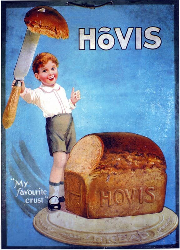 Vintage Hovis Bread Advertisement Poster Print A3/A4