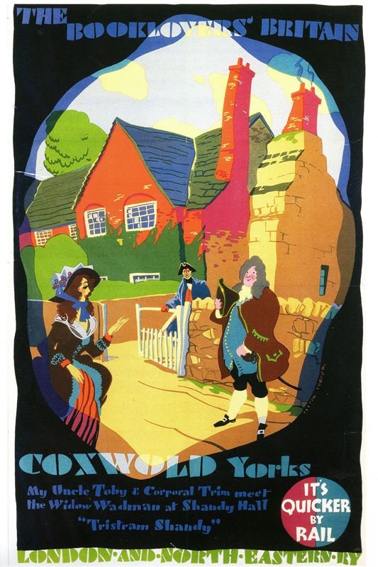 Vintage LNER Coxwold Yorkshire Railway Poster A4/A3/A2/A1 Print