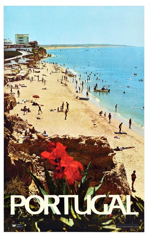 Vintage Portugal Tourism Poster Print A3/A4