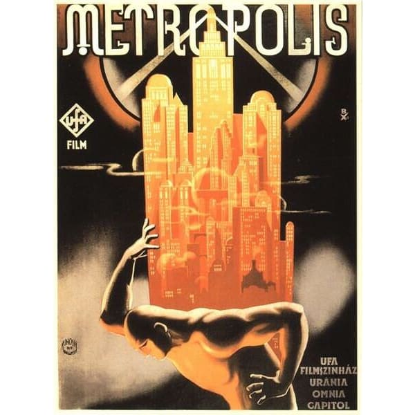 Metropolis Movie Poster A3/A2/A1 Print - Posters Prints & 